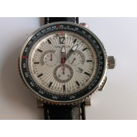  Rarissimo Orologio originale vintage Nautica A37502G cronografo Ocean 50 cassa in titanio e acciaio